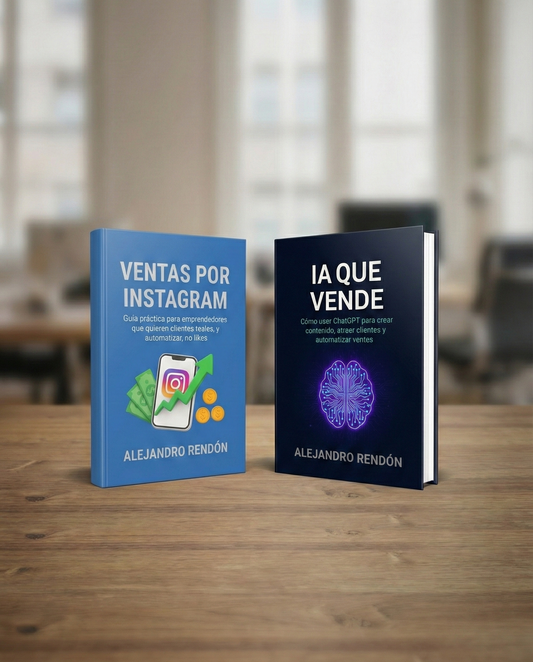 Pack Emprendedor Digital: Cómo Vender en Instagram + IA con ChatGPT